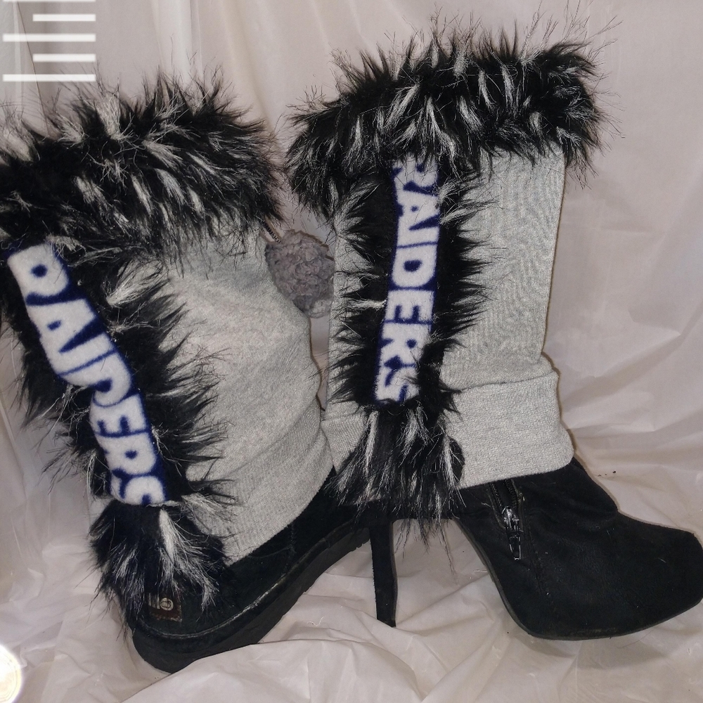 Raiders boot covers